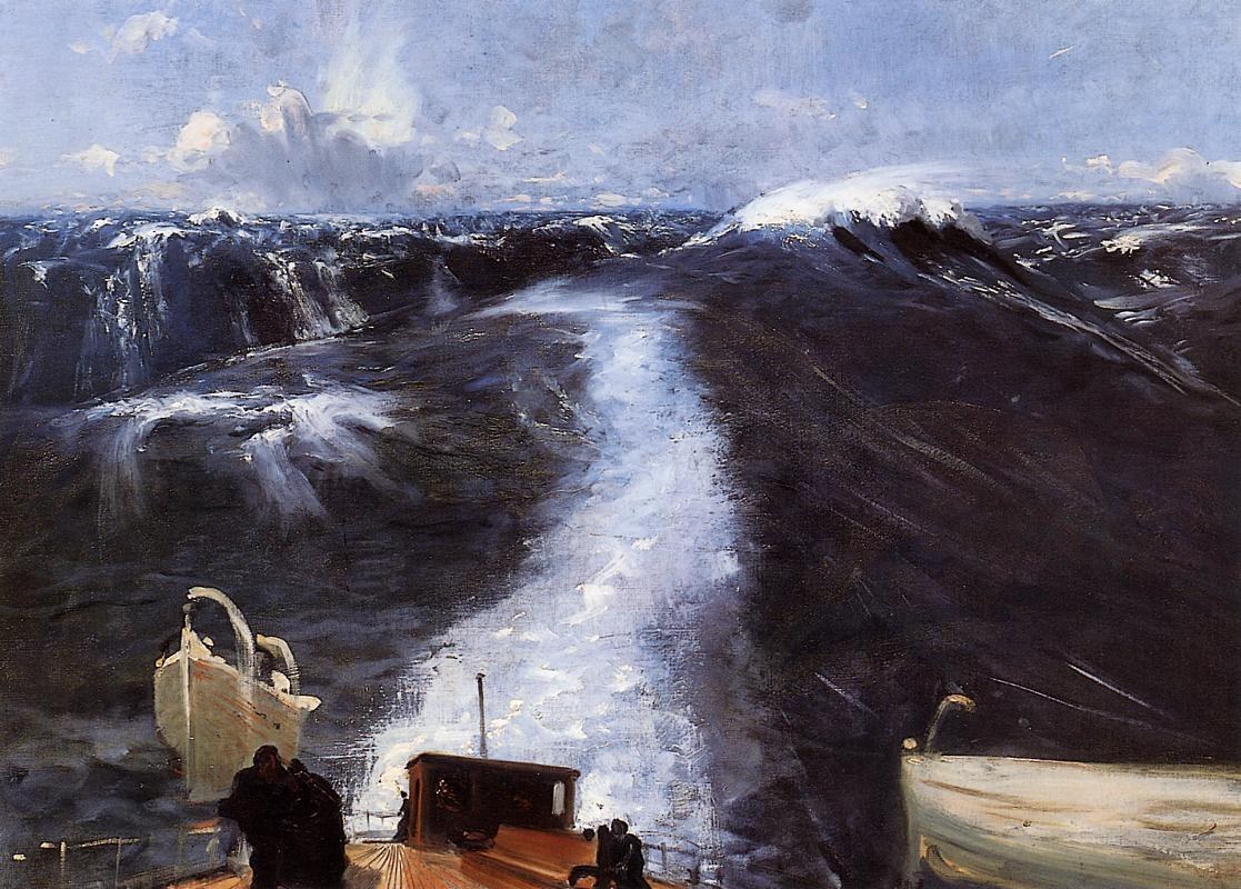 John Singer Sargent Atlantic Storm